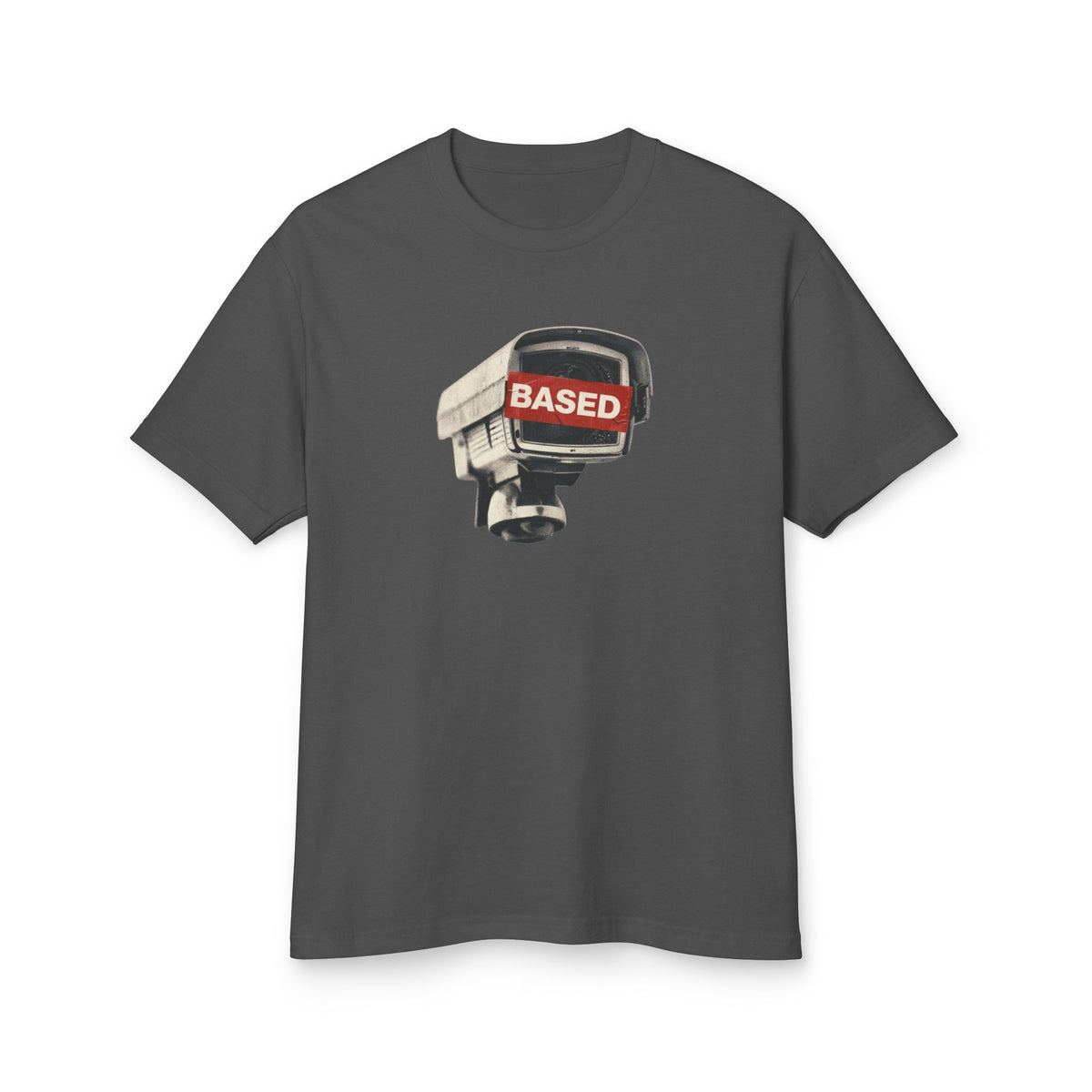 Based CCTV Camera Graphic Tee